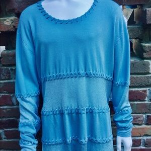 Lin Collection Blue top